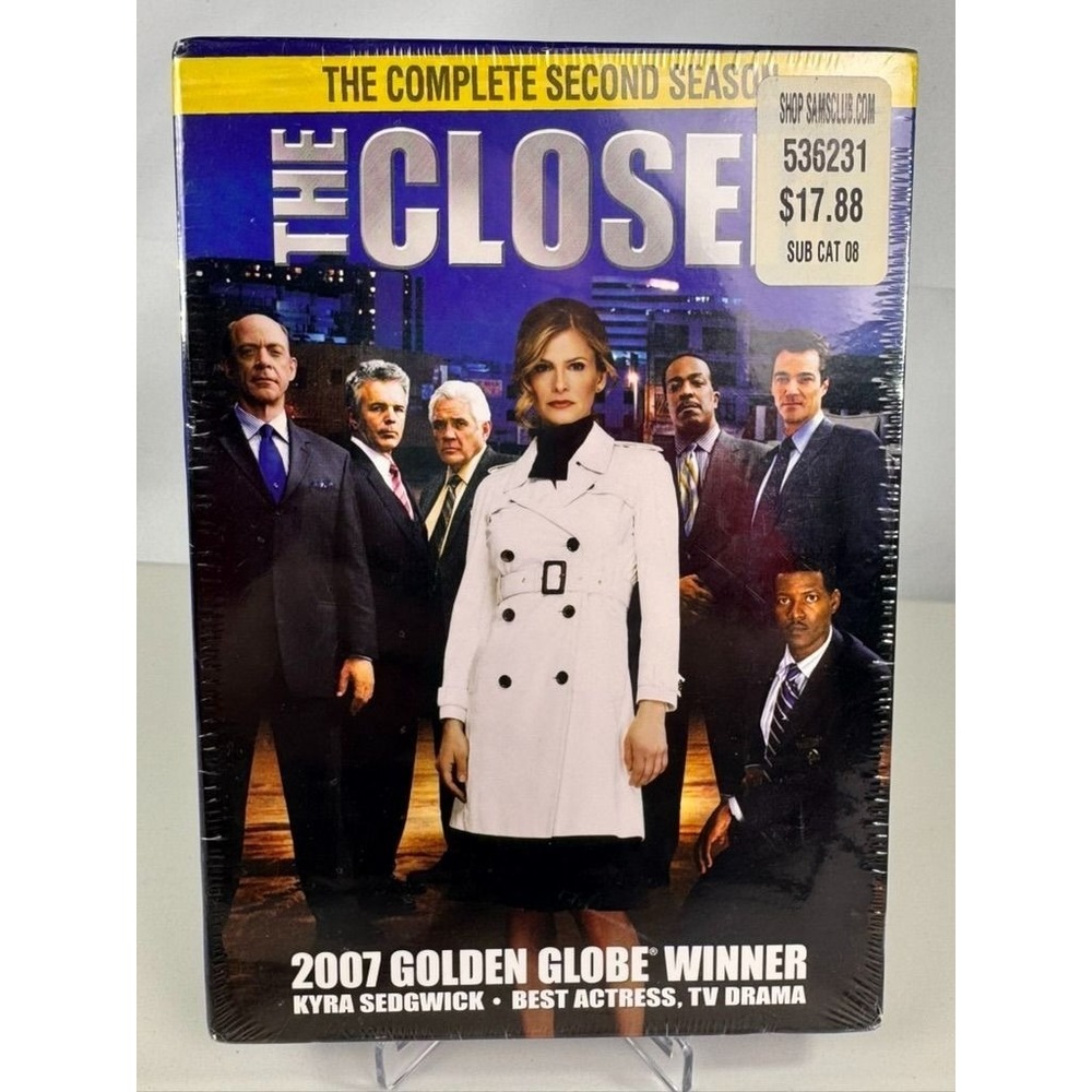 The‎ Closer Complete Second Season DVD New Sealed Kyra Sedgwick J.K. Simmons